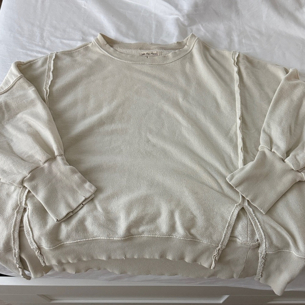 NWOT We the Free Camden Cream XS